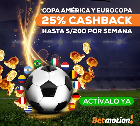 Cashback para eventos deportivos